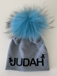 Personalized Pom Pom Hat