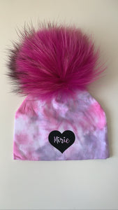 Personalized Pom Pom Hat