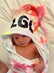 Personalized Tie Dye & Baby Towel