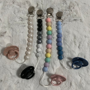 Pacifier Clip + Paci Set