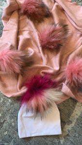 Cashmere Pom Pom Blankets