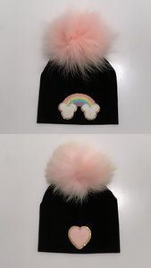 NEW pom pom hats