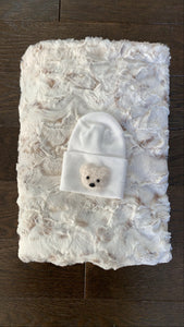 Blanket & Hospital hat set (girls)