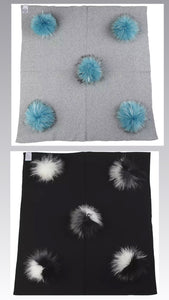 Cashmere Pom Pom Blankets