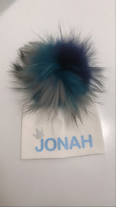 Personalized Pom Pom Hat