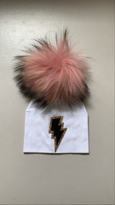 Girls NEW pom pom hats