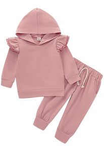 Baby-girls sweat set