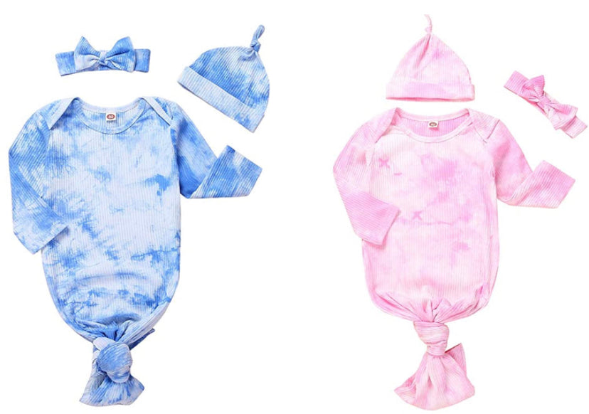 3 piece tie dye take home set