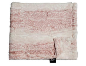 Pink spotted blanket