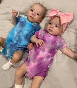 Personlized and tie dye rompers