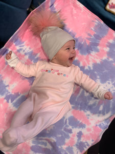 Super soft tie dye swaddles