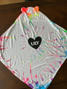 Personalized Tie Dye & Baby Towel