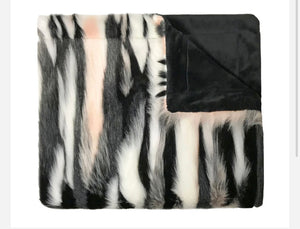 Furry girls blanket