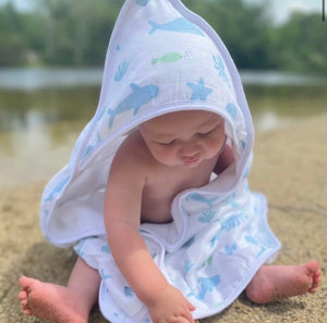 Blue Whale Towel