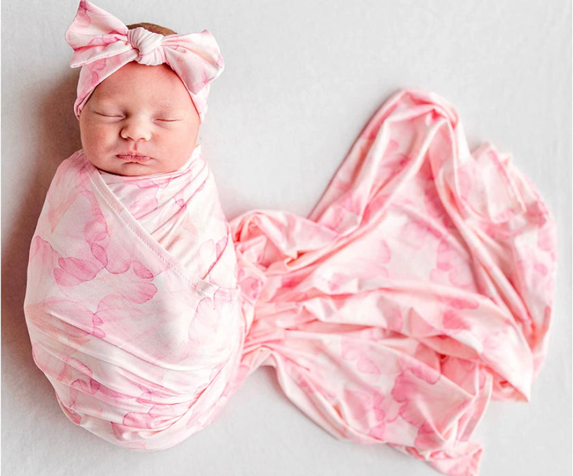 Watercolor swaddle sale