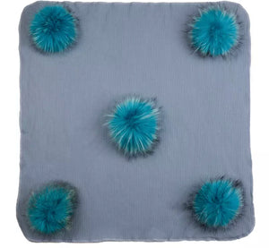 NEW ribbed pom pom blankets