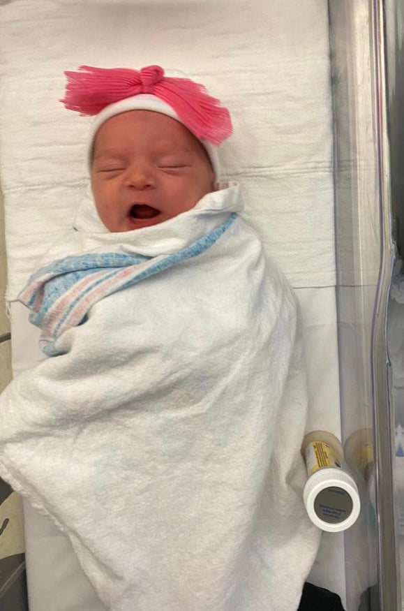 Tulle Bow Hospital Hat