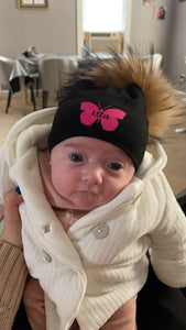 Personalized Pom Pom Hat