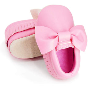 Baby Bow Moccasins