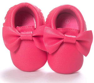 Baby Bow Moccasins