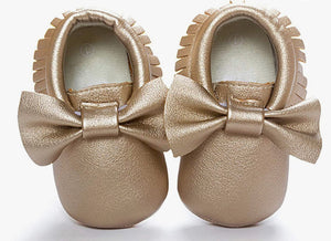 Baby Bow Moccasins